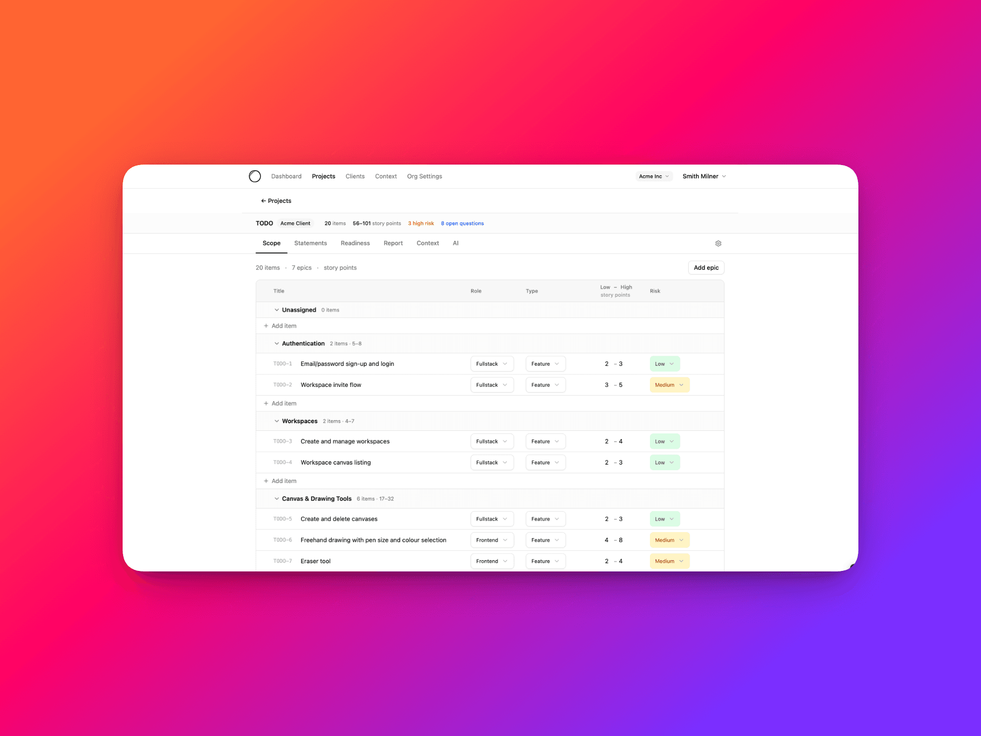 ScopeSnap scope board